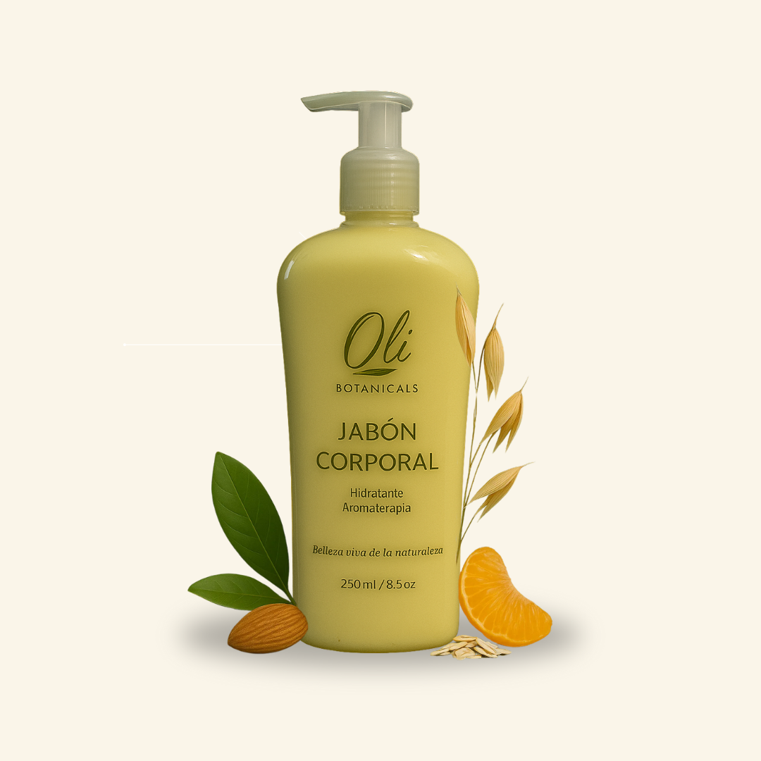 Jabón Corporal Natural de Almendras.
