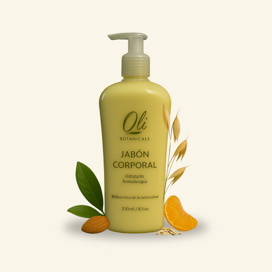 Jabón Corporal Natural de Almendras.